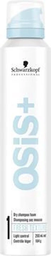 Begroting ???? Schwarzkopf Professional Schwarzkopf Osis Fresh Texture - Dry Shampoo Foam 200ml - Droogshampoo Vrouwen - Voor Normaal Haar ???? 7 Begroting ???? Schwarzkopf Professional Schwarzkopf Osis Fresh Texture - Dry Shampoo Foam 200ml - Droogshampoo Vrouwen - Voor Normaal Haar ???? - Afbeelding 7