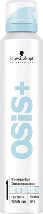 Begroting ???? Schwarzkopf Professional Schwarzkopf Osis Fresh Texture - Dry Shampoo Foam 200ml - Droogshampoo Vrouwen - Voor Normaal Haar ???? 1 Begroting ???? Schwarzkopf Professional Schwarzkopf Osis Fresh Texture - Dry Shampoo Foam 200ml - Droogshampoo Vrouwen - Voor Normaal Haar ????