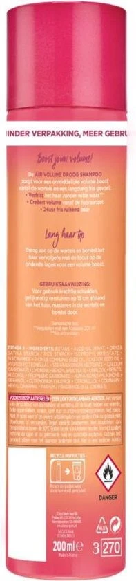 Uitgang ???? L’Oréal Paris L'Oréal Elvive Dream Lengths Dry Shampoo - 6 X 200 Ml ✨ 2 Uitgang ???? L’Oréal Paris L'Oréal Elvive Dream Lengths Dry Shampoo - 6 X 200 Ml ✨ - Afbeelding 2