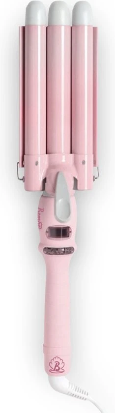 Promo ???? Bombé Waver - Golvenkrultang - Wafeltang - Baby Pink 20mm ✔️ 1 Promo ???? Bombé Waver - Golvenkrultang - Wafeltang - Baby Pink 20mm ✔️