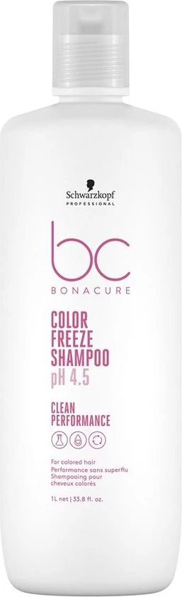Gloednieuw ???? Schwarzkopf Professional Schwarzkopf Bonacure Color Freeze Shampoo 1000ml - Vrouwen - Voor ???? 3 Gloednieuw ???? Schwarzkopf Professional Schwarzkopf Bonacure Color Freeze Shampoo 1000ml - Vrouwen - Voor ???? - Afbeelding 3