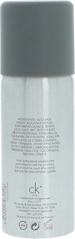 Top 10 ???? Calvin Klein Ck One Deodorant Spray - Deodorant - 150 Ml ???? 2 Top 10 ???? Calvin Klein Ck One Deodorant Spray - Deodorant - 150 Ml ???? - Afbeelding 2