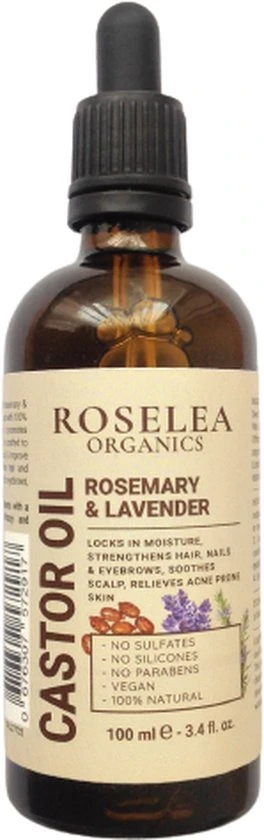 Coupon ???? Roselea Organics - Castorolie Met Rozemarijn & Lavendel (flesje Met Pipet) - 100 % PUUR - Voedt Het Haar En Stimuleert De Haargroei. Versterkt Haar, Wimpers, Wenkbrauwen En Nagels. - 100 Ml ???? 1 Coupon ???? Roselea Organics - Castorolie Met Rozemarijn & Lavendel (flesje Met Pipet) - 100 % PUUR - Voedt Het Haar En Stimuleert De Haargroei. Versterkt Haar, Wimpers, Wenkbrauwen En Nagels. - 100 Ml ????