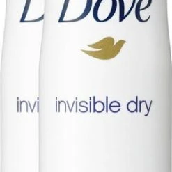 Hete verkoop ???? Dove Invisible Dry Anti-transpirant Deodorant - 2 X 150 Ml - Voordeelverpakking ????