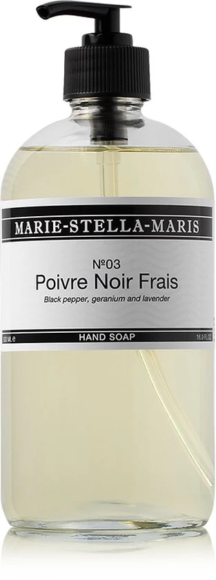 Uitgang ???? MARIE-STELLA-MARIS - Hand Soap Poivre Noir Frais - 500 Ml - Handzeep ???? 1 Uitgang ???? MARIE-STELLA-MARIS - Hand Soap Poivre Noir Frais - 500 Ml - Handzeep ????