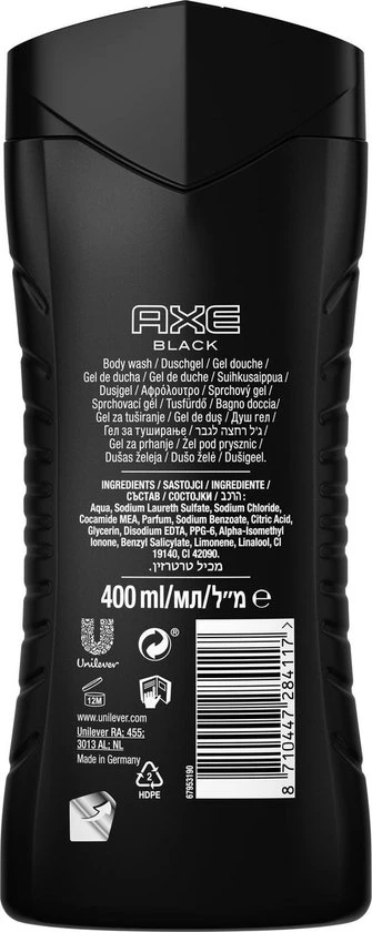 Promo ???? Axe Black Douchegel - 6 X 400 Ml - Voordeelverpakking ???? 6 Promo ???? Axe Black Douchegel - 6 X 400 Ml - Voordeelverpakking ???? - Afbeelding 6