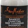 Beste Pirce ???? Shea Moisture - African Black Soap - Bamboo Charcoal Deep Cleansing Shampoo ❤️