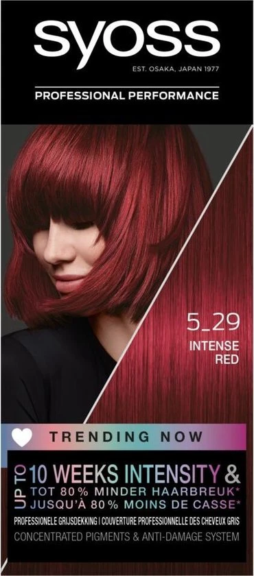 Uitgang ???? SYOSS Color Baseline 5-29 Intense Red - 1 Stuk ✔️ 1 Uitgang ???? SYOSS Color Baseline 5-29 Intense Red - 1 Stuk ✔️