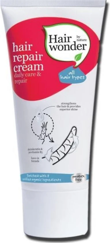 Flash-uitverkoop ???? Hennaplus Hairwonder Hair Repair Cream - 100 Ml - Leave In Conditioner ???? 4 Flash-uitverkoop ???? Hennaplus Hairwonder Hair Repair Cream - 100 Ml - Leave In Conditioner ???? - Afbeelding 4