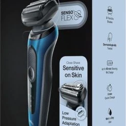 Korting ???? Braun 60-B1200s - Scheerapparaat - Blauw ❤️ 23 Korting ???? Braun 60-B1200s - Scheerapparaat - Blauw ❤️ -Weleda Shop 428x840 1