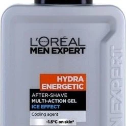 Uitgang ???? L’Oréal Paris Men Expert L’Oréal Men Expert Hydra Energetic Ice Effect Aftershave - 100 Ml - Gel ???? -Weleda Shop 489x840 1