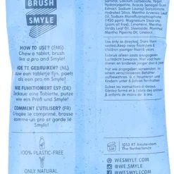Gloednieuw ⌛ Smyle - Navulling Tandpasta Tabs Zakje - 65st. - Fluoride Zakje Met Fluor ???? -Weleda Shop 500x840 2