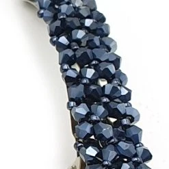 Top 10 ???? No Evil Grote Haarspeld Met Glinsterende Glaskraaltjes - Antraciet ????