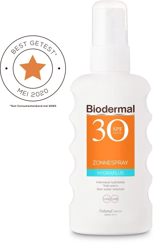Beste deal ???? Biodermal Zonnebrand - Hydraplus Zonnebrand Spray - Zonnespray Met SPF 30 - 175ml ⭐ 10 Beste deal ???? Biodermal Zonnebrand - Hydraplus Zonnebrand Spray - Zonnespray Met SPF 30 - 175ml ⭐ - Afbeelding 10