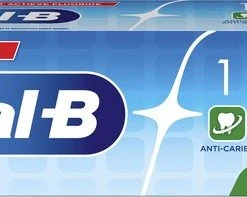 Goedkoopste ???? Oral B 12x Oral-B Tandpasta 1-2-3 Frisse Mint 75 Ml ???? -Weleda Shop 550x197