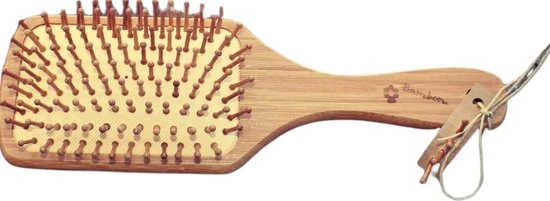 Coupon ???? Bambou Bamboe Haarborstel - Groot - Duurzaam - Alle Haartypes ???? 1 Coupon ???? Bambou Bamboe Haarborstel - Groot - Duurzaam - Alle Haartypes ????