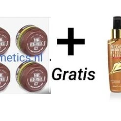 Top 10 ⭐ Mr. Rebel Haar Wax Matte- Hair Styling Wax Matte- MR REBEL 07 STYLING WAX MATTE (6 STUKS) 900 Ml ????