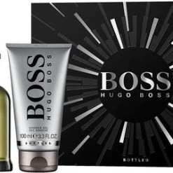 Promo ???? Hugo Boss Bottled Geschenkset - 100 Ml Eau De Toilette + 150 Ml Deodorant Spray + 100 Ml Showergel ????