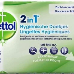 Beste Pirce ???? Dettol Hygienische Doekjes 2 In 1 - Handig Voor Onderweg - 12 X 12 Stuks ❤️ -Weleda Shop 550x293