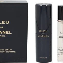 Hete verkoop ⌛ Chanel Bleu De Chanel Twist & Spray Eau De Parfum 3x 20ml ????