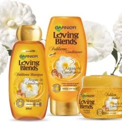 Goedkoop ✔️ Garnier Loving Blends Conditioner - Argan & Camelia - 200 Ml ???? -Weleda Shop 550x338