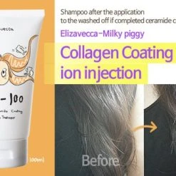 Aanbiedingen ???? Elizavecca - 100ml Large - CER-100 Collagen Ceramide ???? Coating Hair Conditioner - Perplex Shine Protein Treatment - Collageen Hair Mask - Repair - Haarmasker - Gespleten Punten - Anti Frizz - Haarbeschadiging, Dof & Pluizig - Korean Beauty - Glanzend ???? -Weleda Shop 550x339