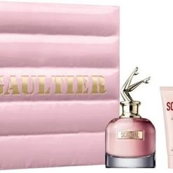 Begroting ✔️ Jean Paul Gaultier Scandal Eau De Parfum Spray 80ml Set Body Lotion 75 Ml + Mini EDP 6 Ml ⌛