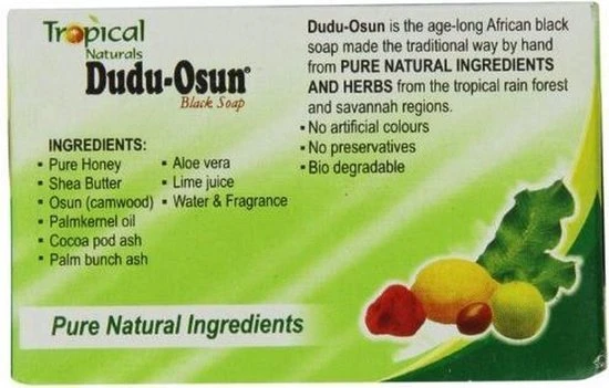 Beste Verkoop ???? 3 Stuks Dudu Osun Black Afrika Soap - Zwarte Afrikaanse Zeep| 3 Stuks VOORDEELVERPAKKING! ???? 4 Beste Verkoop ???? 3 Stuks Dudu Osun Black Afrika Soap - Zwarte Afrikaanse Zeep| 3 Stuks VOORDEELVERPAKKING! ???? - Afbeelding 4