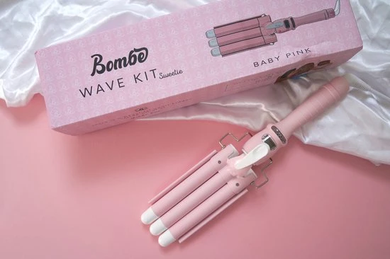 Promo ???? Bombé Waver - Golvenkrultang - Wafeltang - Baby Pink 20mm ✔️ 7 Promo ???? Bombé Waver - Golvenkrultang - Wafeltang - Baby Pink 20mm ✔️ - Afbeelding 7
