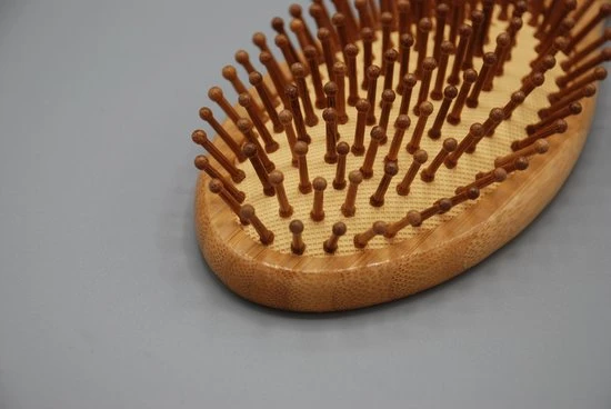 Nieuw ???? Bambio Bamboe Haarborstel Rond - Duurzaam - Biologisch ⭐ 2 Nieuw ???? Bambio Bamboe Haarborstel Rond - Duurzaam - Biologisch ⭐ - Afbeelding 2