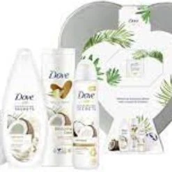Begroting ???? Dove Nourishing Secrets Coconut Hartblik Geschenkset - 3 Delig- Geschenkset ????