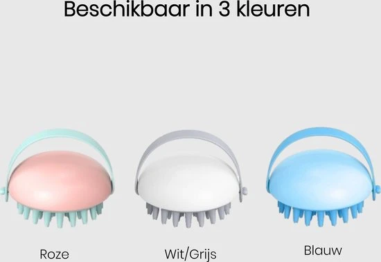Begroting ???? Your Daily Goods Luxe Massage Haarborstel – Hoofdhuid Hoofdborstel – Haargroei - Antiroos - Wit/Grijs ???? 5 Begroting ???? Your Daily Goods Luxe Massage Haarborstel – Hoofdhuid Hoofdborstel – Haargroei - Antiroos - Wit/Grijs ???? - Afbeelding 5