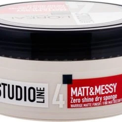 Top 10 ???? L’Oréal Paris L'Oréal Paris Studio Line Matt & Messy Zero Shine Dry Sponge - 150 Ml ???? -Weleda Shop 550x381 1
