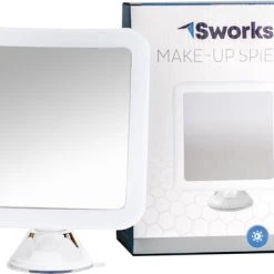 Begroting ???? Sworks Vergroot Make Up En Scheer Spiegel Met LED Verlichting Vierkant - 10x Vegroting En Natuurlijk Licht Voor Cosmetica/Scheren/Epileren - 360° Graden Verstelbare Zuignap En Wandbevestiging ???? 16 Begroting ???? Sworks Vergroot Make Up En Scheer Spiegel Met LED Verlichting Vierkant - 10x Vegroting En Natuurlijk Licht Voor Cosmetica/Scheren/Epileren - 360° Graden Verstelbare Zuignap En Wandbevestiging ???? -Weleda Shop 550x383
