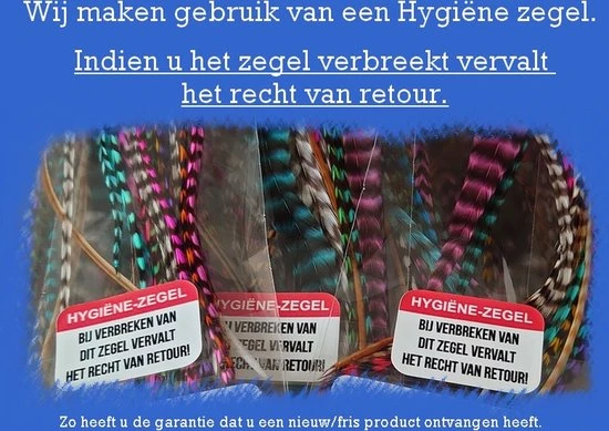 Groothandel ???? Merkloos 1 Set Van 20 Ibiza Feather Extensions XL 23cm T/m 32cm Dun Natuur β 3 Groothandel ???? Merkloos 1 Set Van 20 Ibiza Feather Extensions XL 23cm T/m 32cm Dun Natuur β - Afbeelding 3