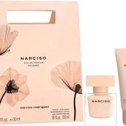 Goedkoopste ???? Narciso Rodriguez Narciso Poudrée Giftset - 30 Ml Eau De Parfum Spray + 50 Ml Bodylotion - Cadeauset Voor Dames ????