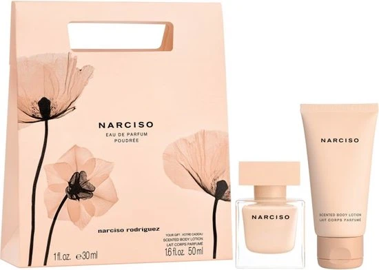Goedkoopste ???? Narciso Rodriguez Narciso Poudrée Giftset - 30 Ml Eau De Parfum Spray + 50 Ml Bodylotion - Cadeauset Voor Dames ???? 1 Goedkoopste ???? Narciso Rodriguez Narciso Poudrée Giftset - 30 Ml Eau De Parfum Spray + 50 Ml Bodylotion - Cadeauset Voor Dames ????