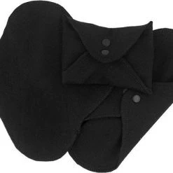 Promo ⌛ ImseVimse Wasbaar Inlegkruisjes - Zwart - 3 Stuks ????