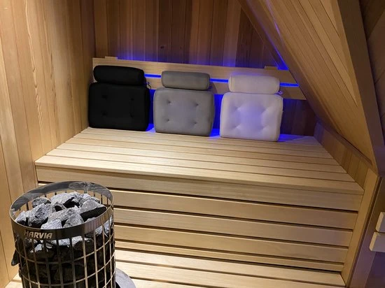 Beste Verkoop ???? House Of Essentials Luxe Spa Badkussen Grijs - Orthopedisch Spa Kussen Voor Rug/Schouders/Nek - 6 Anti Slip Zuignappen - Ergonomisch Design - Hoofdkussen Voor In Bad - Inclusief Loofah Scrub Spons ❤️ 6 Beste Verkoop ???? House Of Essentials Luxe Spa Badkussen Grijs - Orthopedisch Spa Kussen Voor Rug/Schouders/Nek - 6 Anti Slip Zuignappen - Ergonomisch Design - Hoofdkussen Voor In Bad - Inclusief Loofah Scrub Spons ❤️ - Afbeelding 6