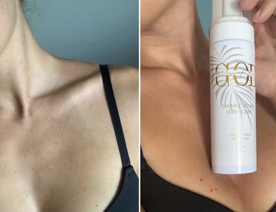 Beste Verkoop ⭐ Goddess Of Bronze Zelfbruiner Ultra Dark 100% Natuurlijk - 200 Ml - Zelfbruiner Voor Lichaam En Gezicht - Selftan Bronzer - Geen Chemicalen ! ???? 3 Beste Verkoop ⭐ Goddess Of Bronze Zelfbruiner Ultra Dark 100% Natuurlijk - 200 Ml - Zelfbruiner Voor Lichaam En Gezicht - Selftan Bronzer - Geen Chemicalen ! ???? - Afbeelding 3