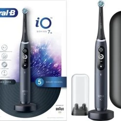 Groothandel ???? Oral B Oral-B IO - 7n - Black Elektrische Tandenborstel Ontworpen Door Braun ❤️