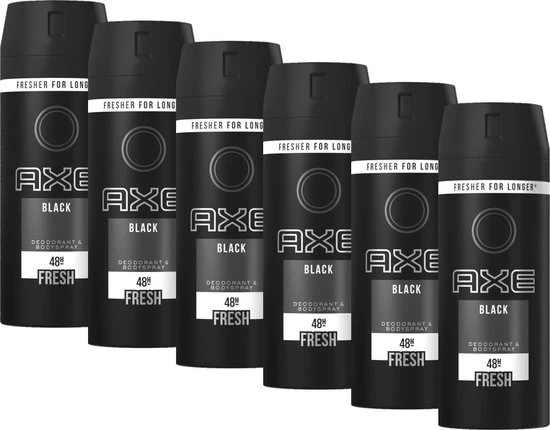 Beste Pirce ???? Axe Black Deodorant Spray 6 X 150 Ml ???? 1 Beste Pirce ???? Axe Black Deodorant Spray 6 X 150 Ml ????