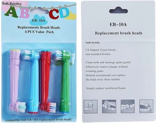 Top 10 ???? EB-10A Opzetborstels Voor Kids - 8 Stuks - Vardaan Opzetstukjes Voor Elektrische Tandenborstels - Opzetborstel Oral B Junior - Vervangende Opzetborstels Voor Kinderen - Zacht - Mondhygiëne - 8x ???? 8 Top 10 ???? EB-10A Opzetborstels Voor Kids - 8 Stuks - Vardaan Opzetstukjes Voor Elektrische Tandenborstels - Opzetborstel Oral B Junior - Vervangende Opzetborstels Voor Kinderen - Zacht - Mondhygiëne - 8x ???? - Afbeelding 8