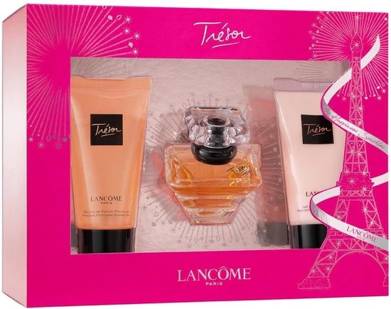 Beste Verkoop ✔️ Lancôme Trésor Geschenkset - 30 Ml Eau De Parfum Spray + 50 Ml Bodylotion + 50 Ml Showergel - Damesparfum ✔️ 1 Beste Verkoop ✔️ Lancôme Trésor Geschenkset - 30 Ml Eau De Parfum Spray + 50 Ml Bodylotion + 50 Ml Showergel - Damesparfum ✔️