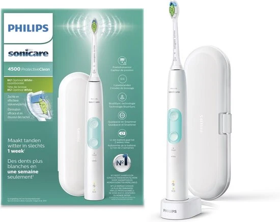 Kopen ✨ Philips Sonicare ProtectiveClean 4500 HX6837/28 - Elektrische Tandenborstel ⌛ 9 Kopen ✨ Philips Sonicare ProtectiveClean 4500 HX6837/28 - Elektrische Tandenborstel ⌛ - Afbeelding 9