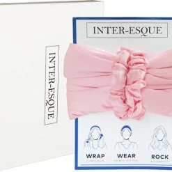 Goedkoopste ⭐ INTER-ESQUE - Heatless Curls - Krulspelden - Haarrollers + Gratis Scrunchies - Roze ????