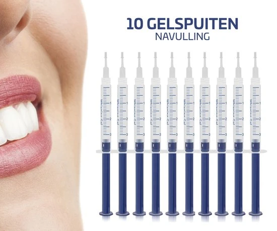 Beste deal ⭐ AT-Shop.nl Tanden Bleekset - 10 Effectieve Bleekgel Spuiten - Effectieve Gelspuiten - Tandenbleekset - Zonder Peroxide (0%) - Witte Tanden - Veilig Thuis Tanden Bleken - Tandenbleker ⌛ 2 Beste deal ⭐ AT-Shop.nl Tanden Bleekset - 10 Effectieve Bleekgel Spuiten - Effectieve Gelspuiten - Tandenbleekset - Zonder Peroxide (0%) - Witte Tanden - Veilig Thuis Tanden Bleken - Tandenbleker ⌛ - Afbeelding 2