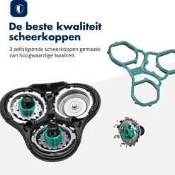 Nieuw β Pitt & Co. Scheerkop Geschikt Voor Philips SensoTouch - RQ11/50 – Scheerkoppen – Scheermesjes – Scheerhoofd - Blauw ???? 13 Nieuw β Pitt & Co. Scheerkop Geschikt Voor Philips SensoTouch - RQ11/50 – Scheerkoppen – Scheermesjes – Scheerhoofd - Blauw ???? -Weleda Shop 550x465 3