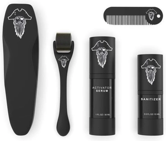 Korting ✨ Dalto Grooming Baardgroei Kit - Baard - Baardgroei Stimuleren - Dermaroller - Huidverzorging - Baardverzorging Set - Baardgroei Kit - Baardgroei - Skin Roller ???? 18 Korting ✨ Dalto Grooming Baardgroei Kit - Baard - Baardgroei Stimuleren - Dermaroller - Huidverzorging - Baardverzorging Set - Baardgroei Kit - Baardgroei - Skin Roller ???? - Afbeelding 18