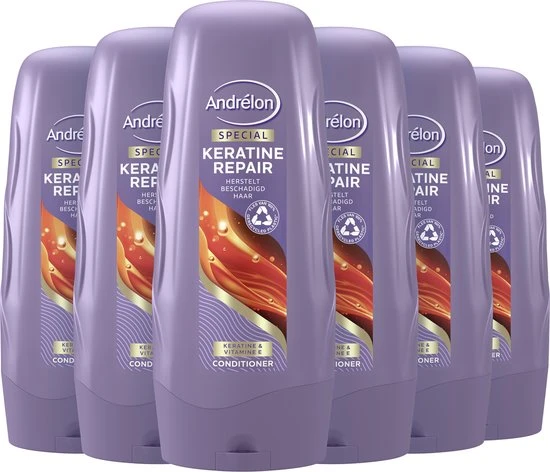 Beste Pirce ???? Andrélon Keratine Repair Conditioner - 6 X 300 Ml - Voordeelverpakking ???? 3 Beste Pirce ???? Andrélon Keratine Repair Conditioner - 6 X 300 Ml - Voordeelverpakking ???? - Afbeelding 3